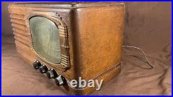 Vintage Packard Bell 46 D Wood Tube Radio Original Condition Untested