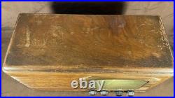 Vintage Packard Bell 46 D Wood Tube Radio Original Condition Untested