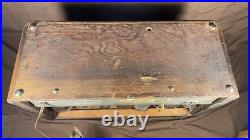 Vintage Packard Bell 46 D Wood Tube Radio Original Condition Untested