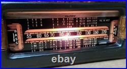Vintage Packard Bell 66-d Tabletop Tube Radio 160950! T702 J