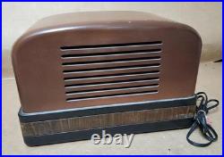 Vintage Packard Bell 66-d Tabletop Tube Radio 160950! T702 J