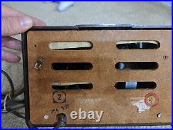 Vintage Packard Bell Tube Radio Great Condition