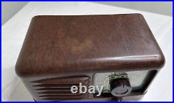 Vintage Packard Bell Tube Radio Model 501 Brown Working Condition Stationized Vintage Packard Bell Tube Radio Model 501 Brown Working Condition Stationized