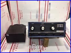 Vintage Palomar 300A tube Linear Amplifier and Transformer Ham Radio Cb Radio