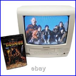 Vintage Panasonic 13 PVC-1351W TV/VHS Combo CRT Retro Gaming FM Radio Works Vintage Panasonic 13 PVC-1351W TV/VHS Combo CRT Retro Gaming FM Radio Works