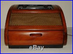 Vintage Philco 10664 Bing Crosby Pop Out Record Player Tube Amp Radio Speaker