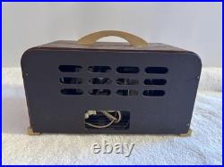 Vintage Philco 41-221 Tube Radio AM Broadcast SW Overseas Wood Not Working