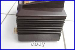 Vintage Philco Bakelite Tube Radio 1950's # 50-920 For Repair Hums, Good Cosmetic