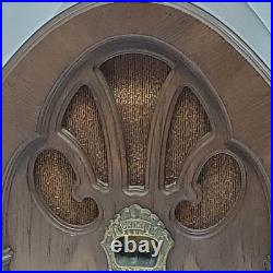 Vintage Philco Ford Corporation Model R89 Cathedral Radio Limited Edition WORKS