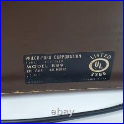 Vintage Philco Ford Corporation Model R89 Cathedral Radio Limited Edition WORKS