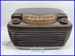 Vintage Philco Hippo Bakelite Tube Radio Model 49-900