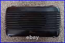 Vintage Philco Hippo Brown Bakelite Tube Radio Model 46-420 NO CRACKS as-is