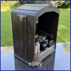 Vintage Philco Model 16 AM/SW Tombstone Vacuum Tube Radio FOR PARTS/REPAIR