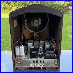 Vintage Philco Model 16 AM/SW Tombstone Vacuum Tube Radio FOR PARTS/REPAIR