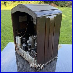 Vintage Philco Model 16 AM/SW Tombstone Vacuum Tube Radio FOR PARTS/REPAIR
