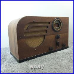 Vintage Philco Model 37-630 Tube Radio Wood AM/SW For REPAIR or Restoration