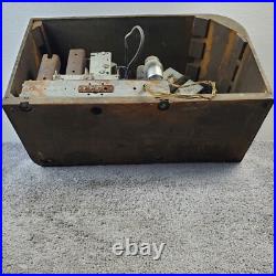 Vintage Philco Model 37-630 Tube Radio Wood AM/SW For REPAIR or Restoration