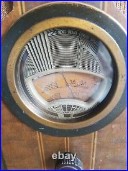 Vintage Philco Model 37-89 AM/SW Cathedral Radio Working! Perfect For Restoring