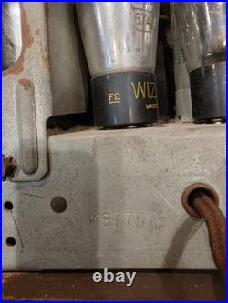 Vintage Philco Model 38-15 AM Tube Radio. Very Good, Wood Case Lights Up