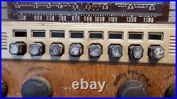 Vintage Philco Model 40-155 Large Tabletop Radio