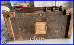 Vintage Philco Model 41-221 Tube Radio Broadcast Overseas S. W