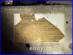 Vintage Philco Model 80 Super Heterodyne Tube Radio Excellent Condition Vintage Philco Model 80 Super Heterodyne Tube Radio Excellent Condition