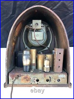 Vintage Philco Tombstone Radio Model 37-84 For Restoration