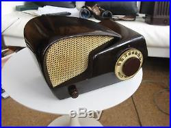 Vintage Philco Transitone Boomerang Tube Radio