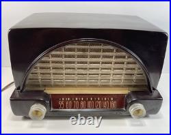 Vintage Philco Transitone Model 51-532 Tube Radio Bakelite WORKING Art Deco
