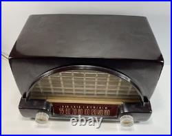 Vintage Philco Transitone Model 51-532 Tube Radio Bakelite WORKING Art Deco