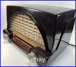 Vintage Philco Transitone Model 51-532 Tube Radio Bakelite WORKING Art Deco