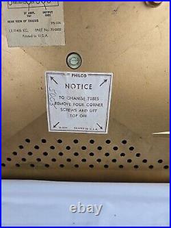 Vintage Philco Transitone Model 53 566 Electric Radio 53-566 Vintage Philco Transitone Model 53 566 Electric Radio 53-566