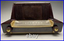 Vintage Philco Transitone Space Age 52-548 Tube Radio