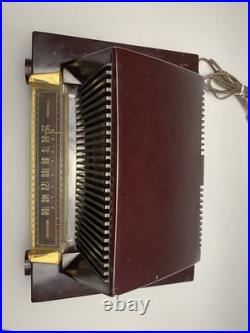 Vintage Philco Transitone Space Age 52-548 Tube Radio