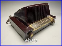 Vintage Philco Transitone Space Age 52-548 Tube Radio