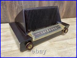 Vintage Philco Transitone Tube Radio Model 52 548 Bakelite 1952 Untested