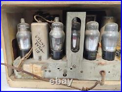 Vintage Philco Tube Radio 38-12