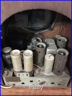 Vintage Philco Tube Radio Chassis Type 60 Code 121 Vintage