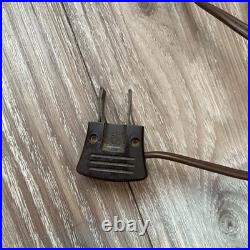 Vintage Philco Twin Speaker CORAL Tube Radio H836-124 AS IS