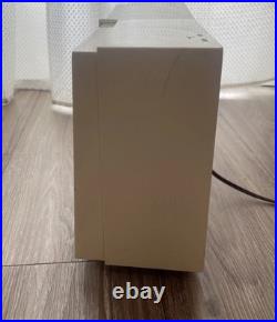 Vintage Philco Twin Speaker CORAL Tube Radio H836-124 AS IS