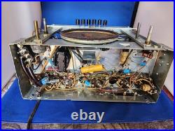 Vintage Philco Wood Tube Push Button 1940 Radio 40-135 Restored & Working