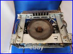 Vintage Philco Wood Tube Push Button 1940 Radio 40-135 Restored & Working