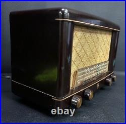Vintage Philips 1950's Type 922 Tube AM/FM Radio TESTED