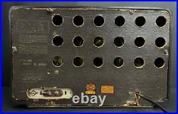 Vintage Philips 1950's Type 922 Tube AM/FM Radio TESTED