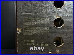 Vintage Philips 1950's Type 922 Tube AM/FM Radio TESTED