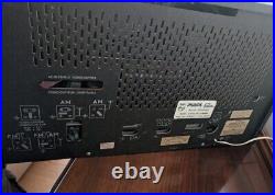 Vintage Philips B6X82A Bi-Ampli tube radio 1959 Vintage Philips B6X82A Bi-Ampli tube radio 1959