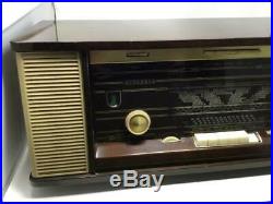 Vintage Philips Capella Reverbeo B7X14A Stereo Tube Radio Works, Read Details