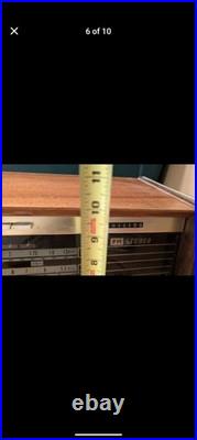 Vintage Philips FM MW LE Tube Radio Working Condition