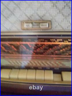 Vintage Philips Jupiter Phono Super 465 Stereo Tube Radio