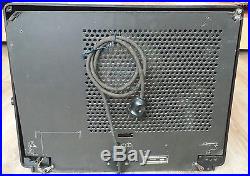 Vintage Philips Matador V6a Burl Bakelite Tube Radio Very Rare Work